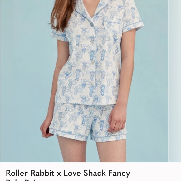 Roller Rabbit Other - Roller Rabbit / Love Shack Fancy Blue Pajama Set size x-small